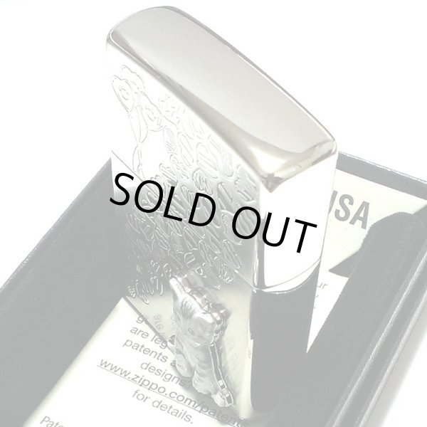 画像6: ZIPPO ライター ネコ kitten herart ash gray シルバー ジッポ 猫 可愛い ハート 立体ネコメタル 女性 レディース ねこ かわいい おしゃれ メンズ ギフト プレゼント (6)