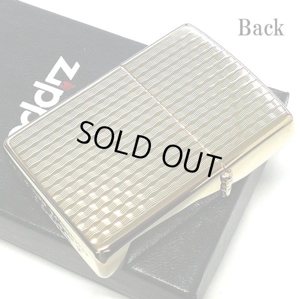 画像3: ZIPPO ライター ダイヤカット 籠目 ジッポー かごめ ゴールド K24 純金メッキ かっこいい 金タンク おしゃれ メンズ プレゼント ギフト (3)