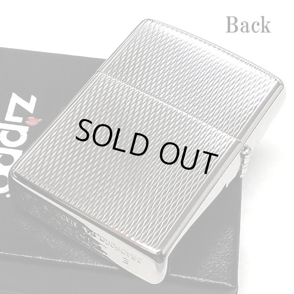 画像3: ZIPPO ライター あみめ ダイヤカット彫刻 ジッポ 網目 シルバー ホワイトニッケル かっこい 銀 おしゃれ メンズ ギフト プレゼント (3)