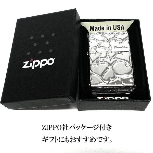 画像6: ZIPPO ハート ジッポ ライター FILL LOVE レディース シルバー 可愛い おしゃれ 女性 かわいい プレゼント ギフト (6)