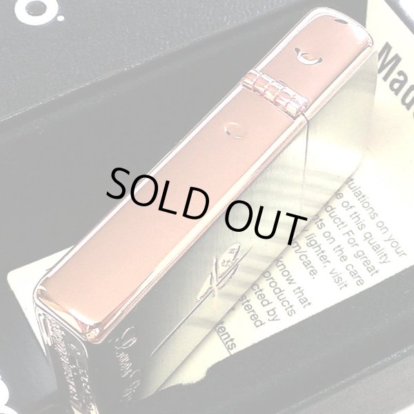 画像5: ZIPPO スリム ジッポ ライター ハート クロス ラバーズ 彫刻 ピンクゴールド シルバーサテン 可愛い 女性 メンズ レディース かわいい シンプル ギフト プレゼント (5)