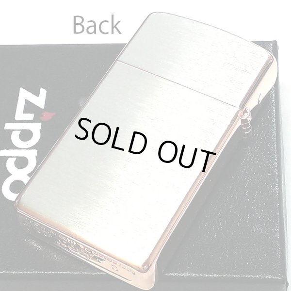 画像4: ZIPPO スリム ジッポ ライター ハート クロス ラバーズ 彫刻 ピンクゴールド シルバーサテン 可愛い 女性 メンズ レディース かわいい シンプル ギフト プレゼント (4)