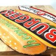 画像4: ブリキ看板 ハンバーガー アンティーク かわいい BURGERS アメリカン ビンテージ 壁掛け プレート 壁飾り 雑貨 大きい インテリア 可愛い サーファー カフェ 店舗 (4)