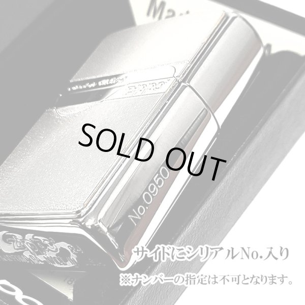 画像5: ZIPPO ライター 限定 トリックシェル ジッポー シルバー かっこいい シリアルナンバー入り 天然貝 珍しい ギフト プレゼント 両面 おしゃれ メンズ (5)