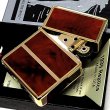 画像9: ZIPPO ライター 限定 1935 復刻レプリカ ジッポ ゴールド＆ブラウン 4面加工 かっこいい シリアルナンバー入り 角型 3バレル おしゃれ メンズ ギフト プレゼント (9)