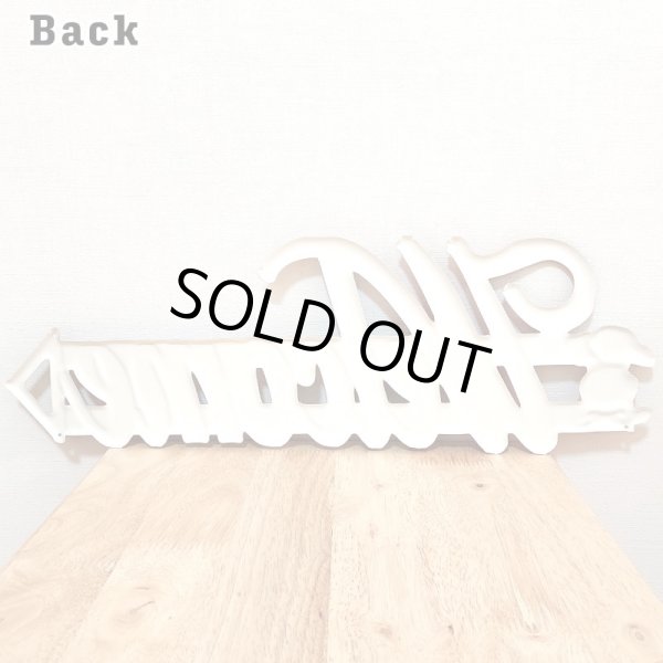 画像3: ブリキ看板 かわいい アンティーク welcome arrow 壁掛け ビンテージ アメリカン プレート 壁飾り 雑貨 大きい インテリア 可愛い サーファー カフェ 店舗  (3)