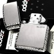 画像3: ZIPPO アーマー 限定 ３面彫刻 アラベスク 鏡面プラチナ シルバー ジッポ ライター かっこいい シリアルNo刻印 コーナーリューター 重厚 メンズ (3)